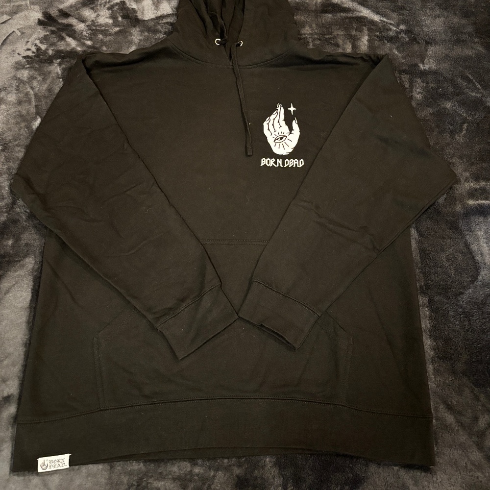 Black hoodie